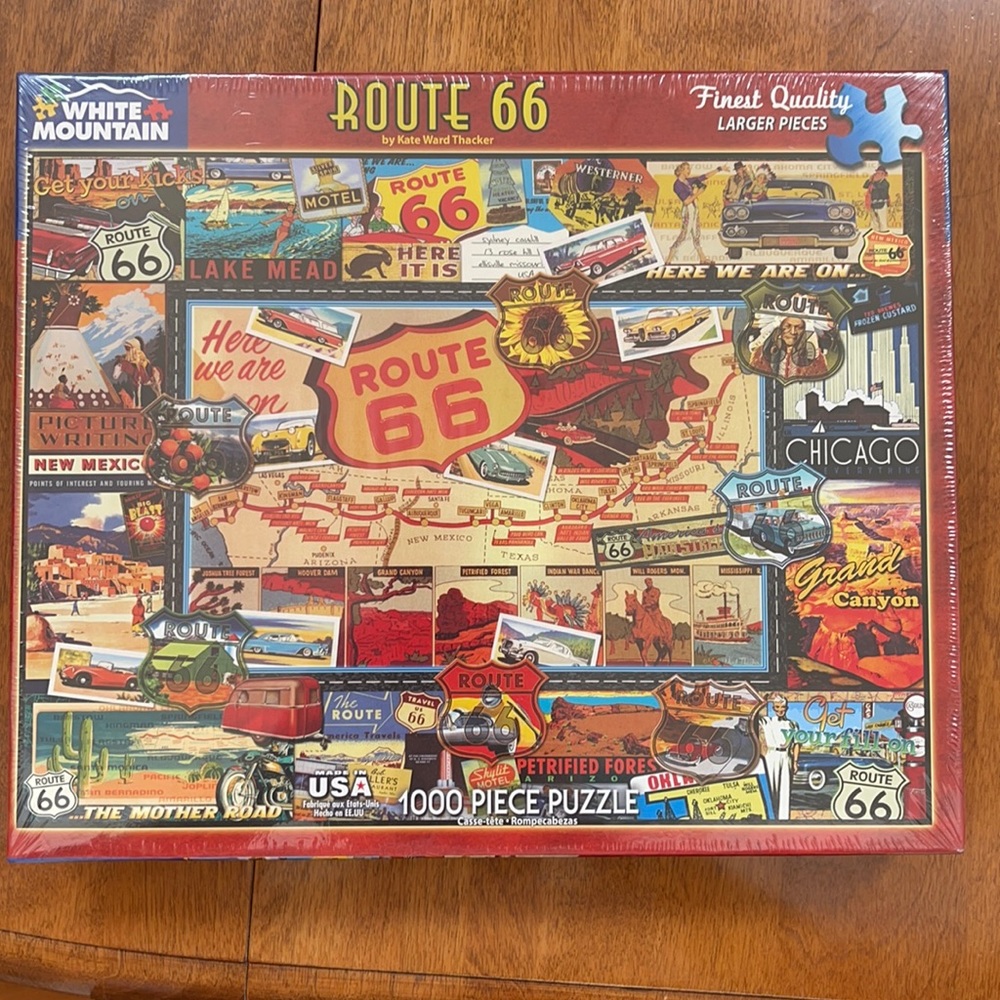 White Mountain “Route 66” Puzzle